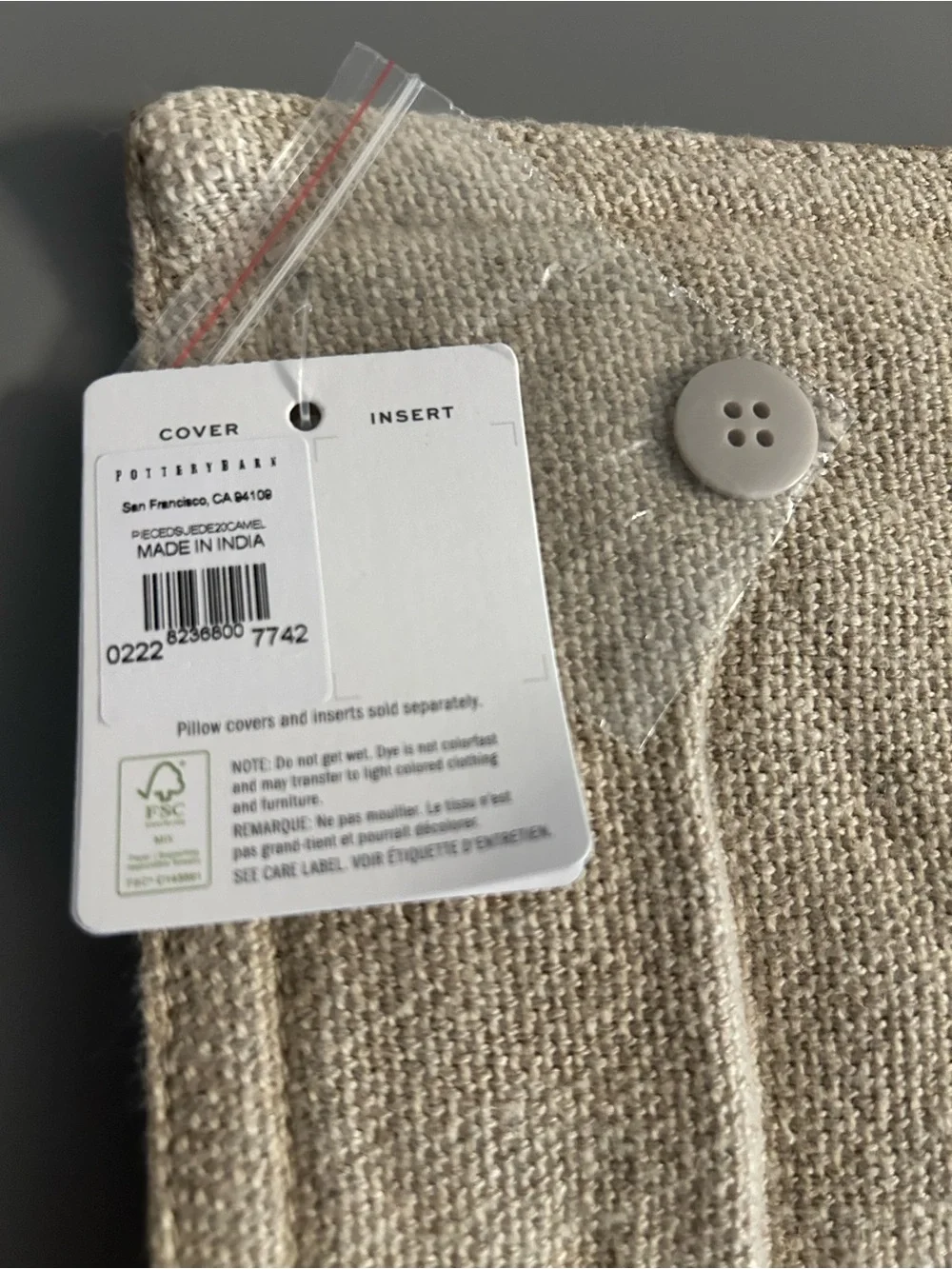 Pottery Barn nwt 20”